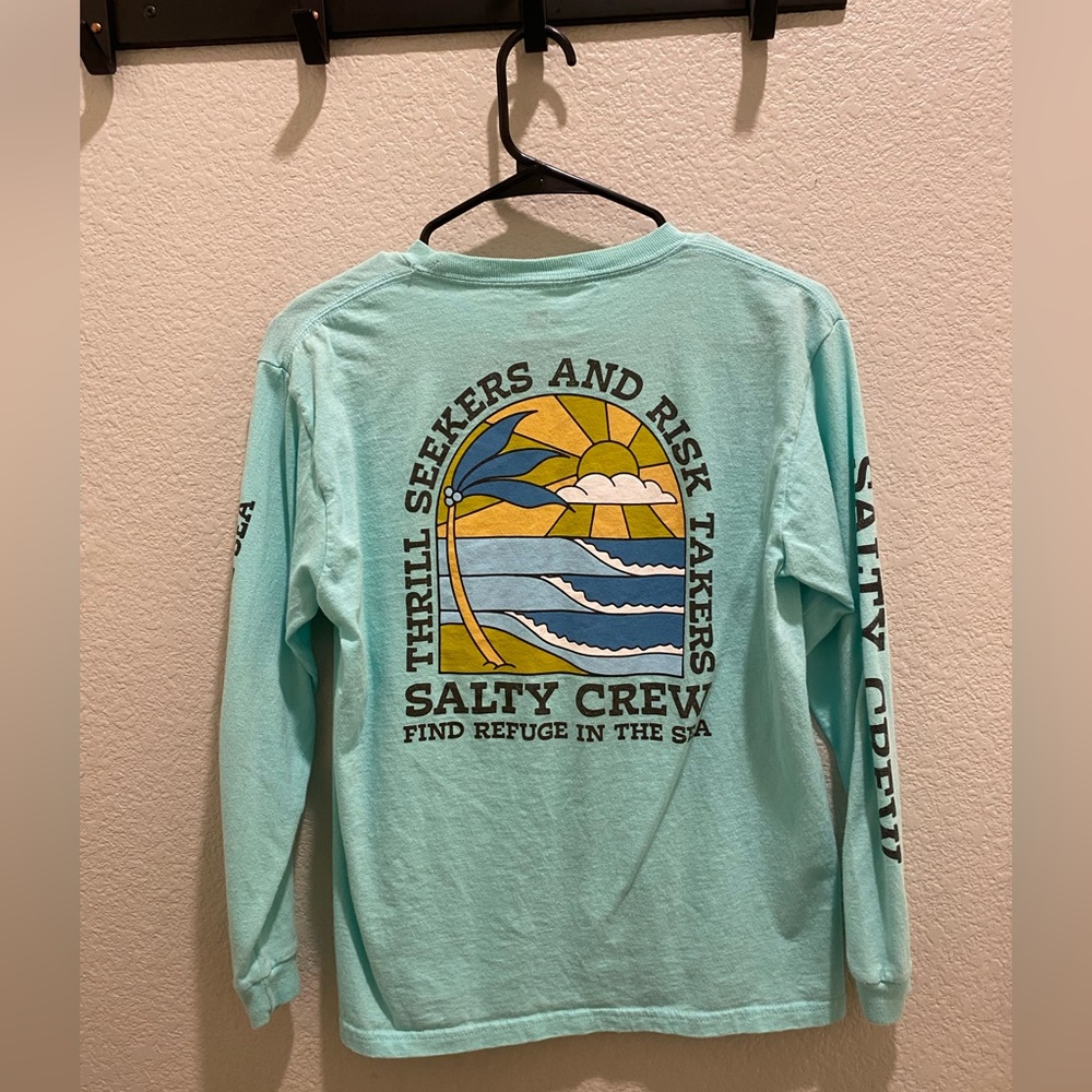 Boys salty crew long sleeve tee